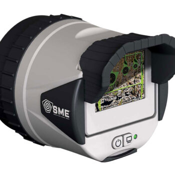 SME SMESCPCAMT Spot Shot Wi-Fi Spotting Scope Camera w/Screen Black/Beige Android/iPad/iPhone Compatible 2.40" LCD Display