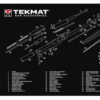 TekMat TEKR36SKS SKS Cleaning Mat Black/White Rubber 12"x36" SKS Parts Diagram 2 124487