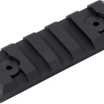 Timber Creek Outdoors M5SPRBL M-LOK 5 Slot Picatinny Rail  Black Anodized