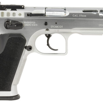 Tanfoglio IFG TFSTOCKM10 Defiant Stock Master 10mm Auto 13+1 4.75" Hard Chrome Steel/Aluminum Grip