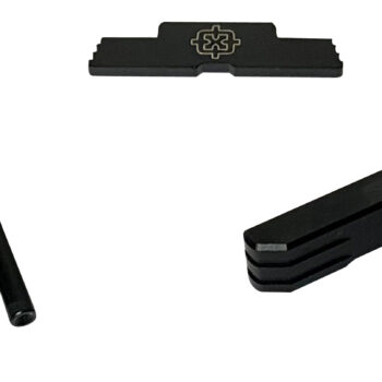 Cross Armory CRG5OKBK 3 Piece Kit  Extended Compatible w/ Glock 17/19/26/34 Gen5 Black Steel/Aluminum