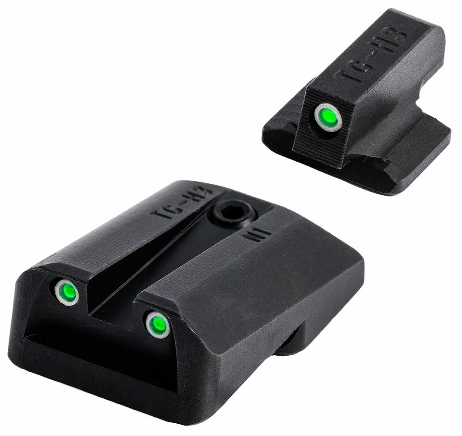 TruGlo TGTG231N2 Tritium Black | Green Tritium Front Sight Green Tritium Rear Sight 3 TruGlo TGTG231N2 Tritium Black | Green Tritium Front Sight Green Tritium Rear Sight