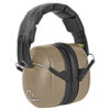 Walker's GWPEXFM3FDE Extra Range Passive Muff 30 dB Folding Flat Dark Earth/Black Polymer 2 136326