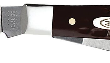 Case 00106 Stockman  Medium 2.42"/1.58"/1.57" Folding Clip/Sheepsfoot/Pen Plain As-Ground Tru-Sharp SS Blade, Brown Jigged Synthetic Handle