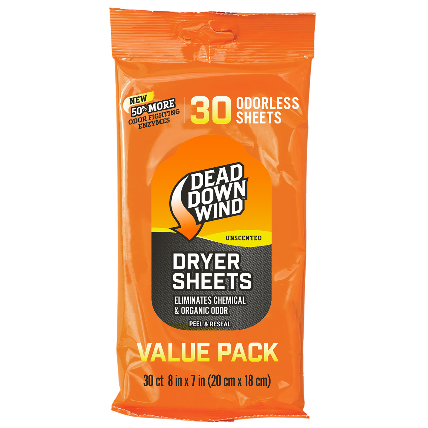 Dead Down Wind 113019 Dryer Sheets Odor Eliminator Odorless Scent Dryer Sheet 30 Per Pkg 3 Dead Down Wind 113019 Dryer Sheets Odor Eliminator Odorless Scent Dryer Sheet 30 Per Pkg