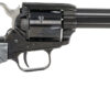 Heritage Mfg RR22B4GPRL Rough Rider 22 LR 6 Shot 4.75" Black Barrel & Cylinder Black Frame, Altamont Gray Pearl Grips 2 139140