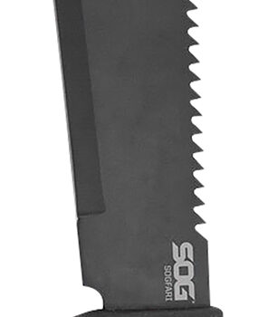 S.O.G SOG-MC04-N SOGfari  10" Black Hardcased 3Cr13MoV SS Blade Black Kraton Handle 16" Long Includes Sheath