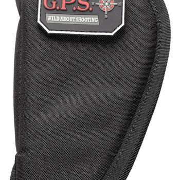 GPS Bags 1004CPCB Discreet Case  w/ Black Finish w/ Lockable Zipper for 4" or Less Barrel Handgun