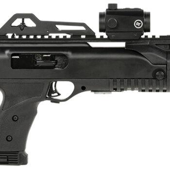 Hi-Point 4595TSRDCT 4595TS Carbine 45 ACP 9+1 17.50" Black Threaded Barrel, Black receiver w/Picatinny Rail, Picatinny Rail Forend, Skeletonized Black Synthetic Stock, Black Polymer Grip, Right Hand