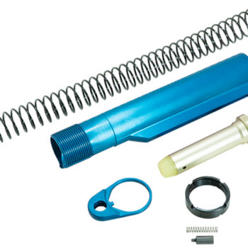 Timber Creek Outdoors ARBTKB Buffer Tube Kit  Blue Anodized for AR-15