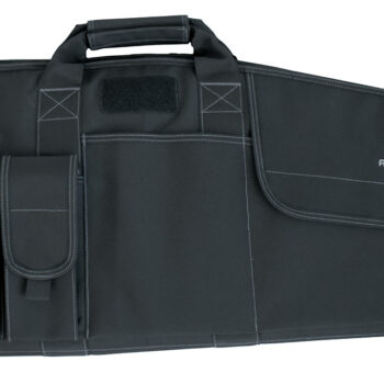 Advance Warrior Solutions RA36RCBL Raptor  36" Black Polyester for Tactical Rifle, 4 Mag Pouch