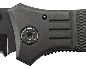 Smith & Wesson Knives SWFR2SCP Extreme Ops  3.30" Folding Tanto Part Serrated Stainless Steel Blade 4.70" Black Includes Pocket Clip