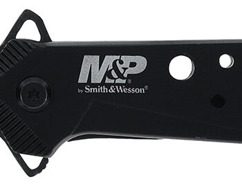 Smith & Wesson Knives 1193183 M&P Folding Dagger Folding Dagger Plain Black 8Cr13MoV SS Blade