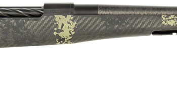 Fierce Firearms ROG300PRC22BF Carbon Rogue  Full Size 300 PRC 3+1 22" Carbon Fiber Hand Lapped/Match Grade Threaded Barrel, Black Cerakote Steel Receiver, Forest Camo Fierce Rogue Carbon Fiber Stock