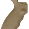 Ergo 4010DE Ergo 2 Made of Suregrip Rubber With Dark Earth Textured Finish for AR-15, AR-10 2 153390
