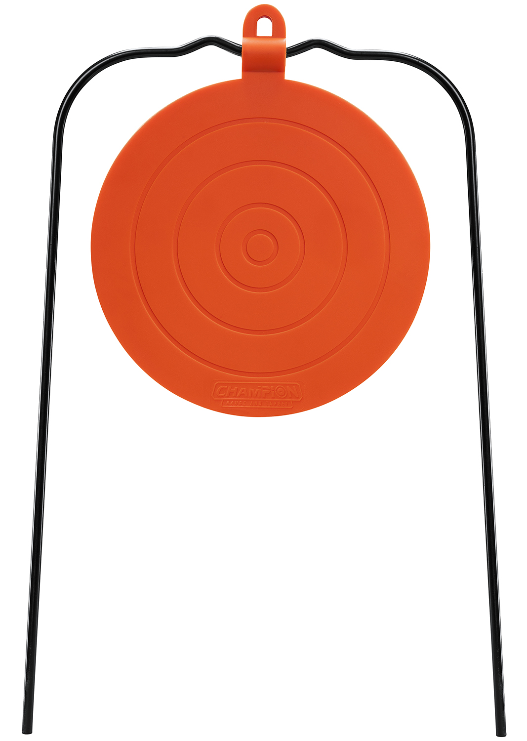 Champion Targets 40867 Gong Champion Centerfire Hanging Metal Target/ Black/Orange 3 Champion Targets 40867 Gong Champion Centerfire Hanging Metal Target/ Black/Orange