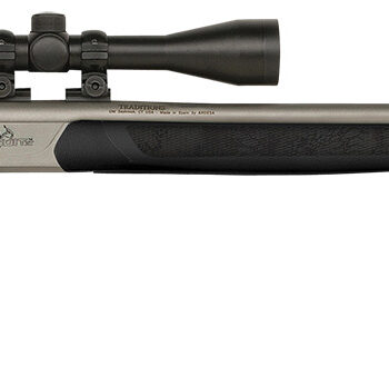 Traditions R5-74115040 Pursuit XT 45 Cal 209 Primer 26", Stainless Barrel/Rec, Black Synthetic Furniture, Elite XT Trigger, 3-9x40mm Duplex Scope