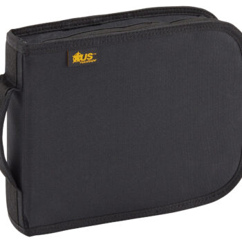 US PeaceKeeper P26108 Handgun Case  Black Holds 1 Handgun Polyester