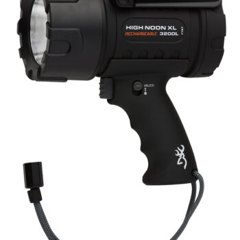 Browning 3717787 High Noon XL Black 100-3200 Lumens White LED Polymer