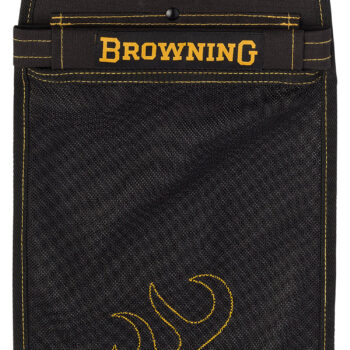 Browning 121095897 Shotshell Pouch  Black/Gold Ripstop Ambidextrous