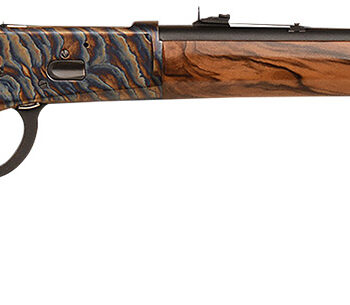 Gforce Arms GFLVR357CC Saddlehorn  Full Size 357 Mag 10+1 20" Blued Steel Barrel, Color Case Hardened Aluminum Receiver, Turkish Walnut Fixed Stock