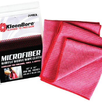 KleenBore MCR Microfiber Waffle Weave 16" x 16" 2 Pack