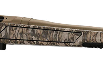 Christensen Arms 8011501500 Evoke  Full Size 270 Win 4+1 22" Flat Dark Earth Cerakote #4 Contour Threaded Barrel, Mossy Oak Bottomland Fixed Hybrid Hunter w/Picatinny Rail Synthetic Stock