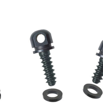 Outdoor Connection BO5 Swivel Base Set BO5 Black Steel Includes 7/8" McScrew, 1/2" & 3/4" Wood Screw Base, 3 Spacers