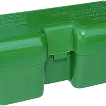 MTM Case-Gard RF22LM10 Ammo Box Flip-Top 375Rem Green Polypropylene 22rd