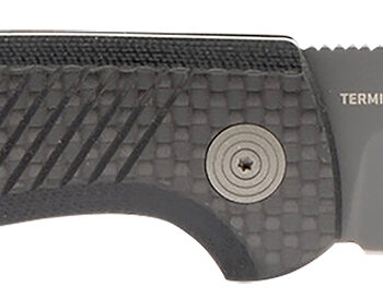 S.O.G SOGTM1006BX Terminus SJ LTE 2.90" Folding Plain Black TiNi S35VN SS Blade, Graphite Textured G10 Handle