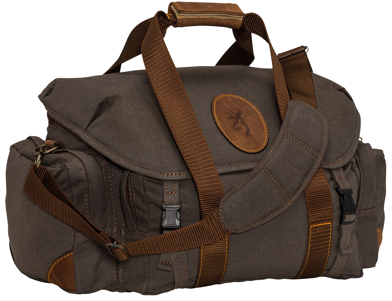 Browning 121388691 Lona Range Bag Flint/Brown 3 Browning 121388691 Lona Range Bag Flint/Brown