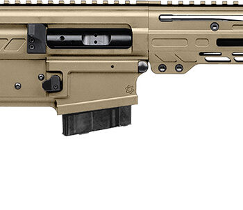 CMMG 64A190CCT Dissent BR4 *CA Compliant 6.5 Grendel 10+1 16.10" Black Nitride Threaded Barrel, Coyote Tan Cerakote Picatinny Rail Aluminum Receiver, Magpul SGA Black Synthetic Stock