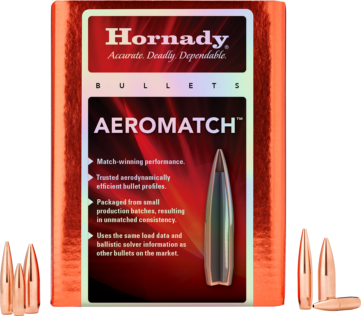 Hornady 305071 30Cal .308 168gr Hollow Point Boat Tail 500 Per Box/6 Case 3 Hornady 305071 30Cal .308 168gr Hollow Point Boat Tail 500 Per Box/6 Case
