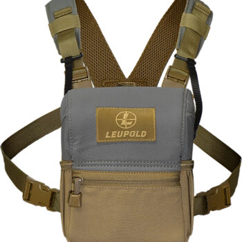 Leupold 185628 Enclosed Binocular Harness Magnetic Tan/Gray