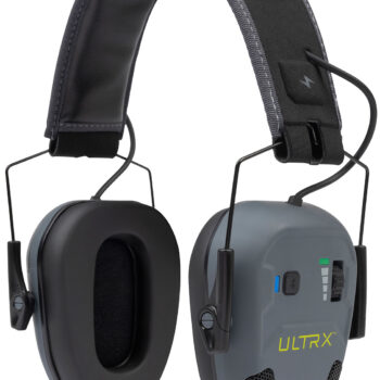 Allen 4171 Bionic Fuse Earmuff Over the Head Slate Gray Bluetooth Enabled