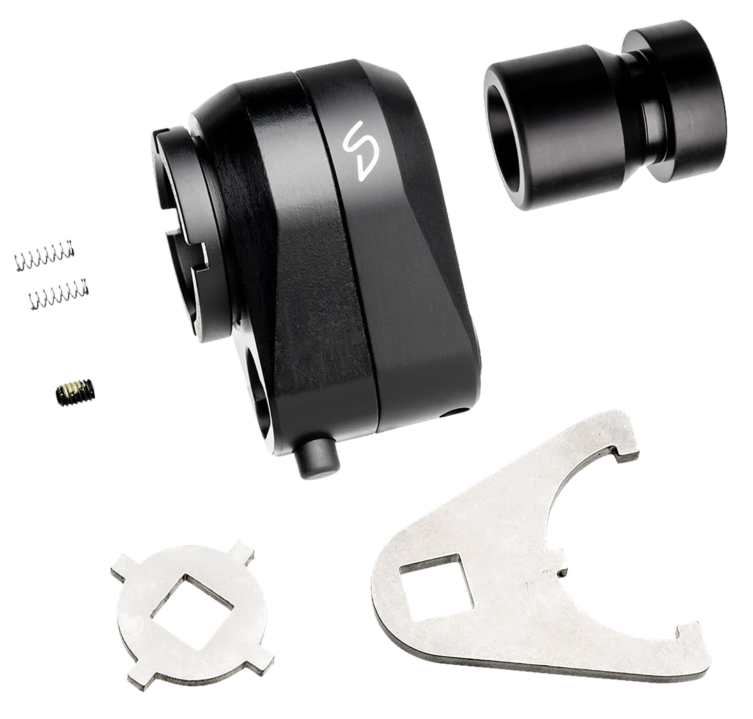 Stern Defense 008SDRABADD1M Rapid Attach Buttstock Adapter Black Aluminum/Steel 3 Stern Defense 008SDRABADD1M Rapid Attach Buttstock Adapter Black Aluminum/Steel