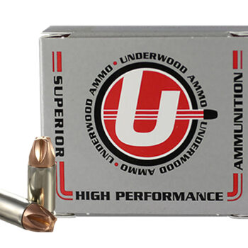 Underwood Ammo 817 Xtreme Defense  9mmLuger+P+ 90gr Solid Monolithic 20 Per Box/10 Case