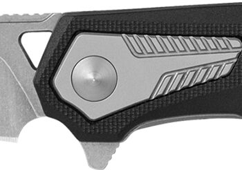 Kershaw 1390 Tremolo  EDC 3.13" Folding Clip Point Plain Stonewashed 4Cr14 Blade, Black GFN/SS Handle