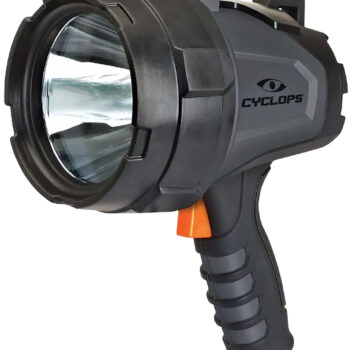 Walker's CYC1000HHS Cyclops Spotlight Black 1000 Lumens LED Polymer 550 Meters