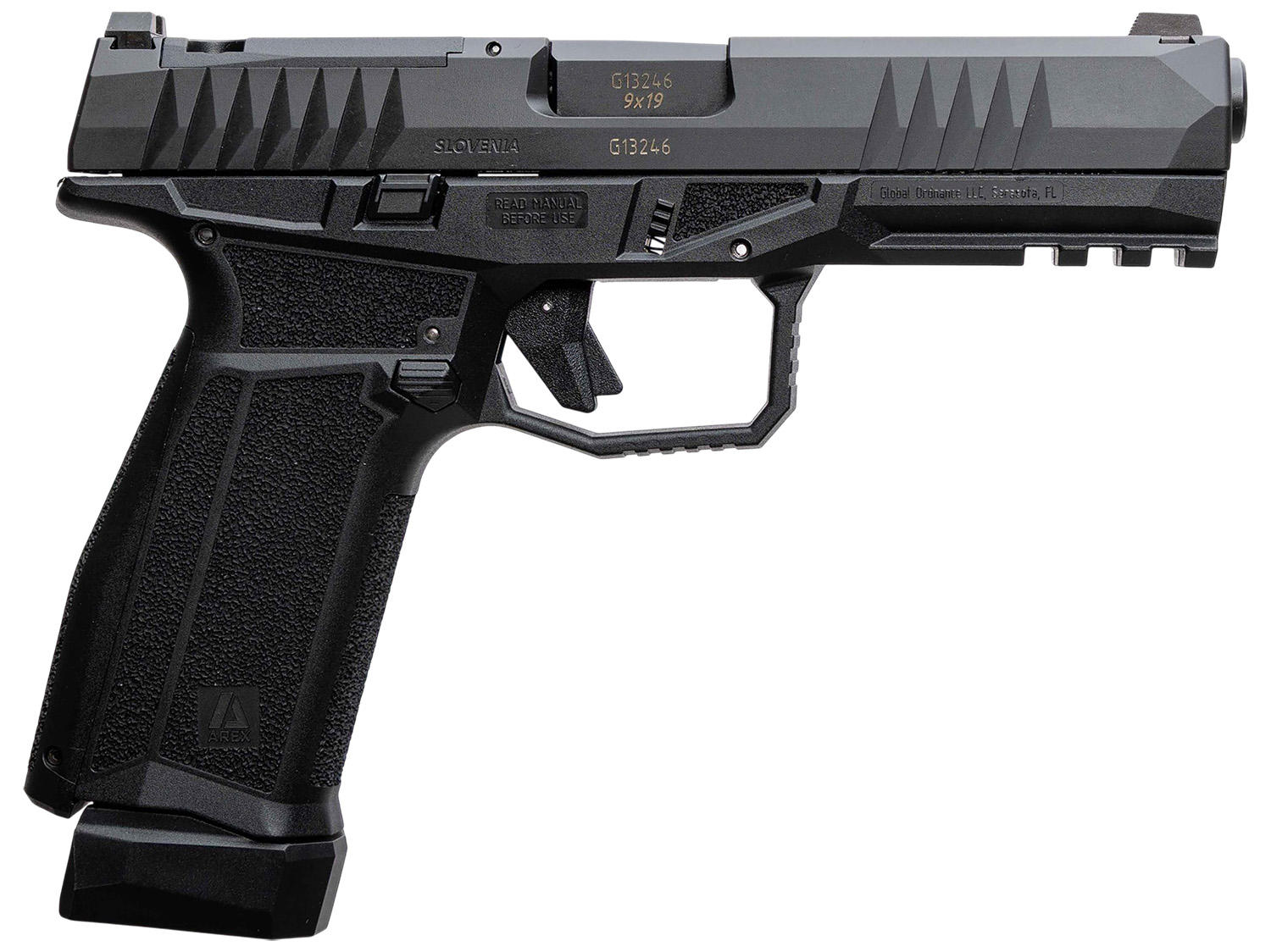 AREX 815537023893 Delta L Gen2 9mm Luger 17+1 4.50" Black Barrel, Black Nitride Optic Cut/Serrated Slide, Black Frame, Ambidextrous 3 AREX 815537023893 Delta L Gen2 9mm Luger 17+1 4.50" Black Barrel, Black Nitride Optic Cut/Serrated Slide, Black Frame, Ambidextrous