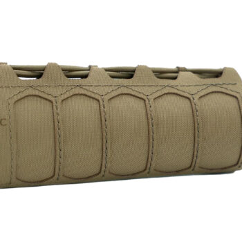 Cole-tac HG102 SD Handguard Wrap No Slots Coyote Brown Squadron 6.5" Long