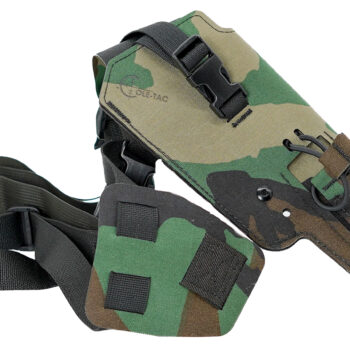 Cole-tac VW116 Varmint Wrangler Pistol Holder M81 Woodland Right Hand