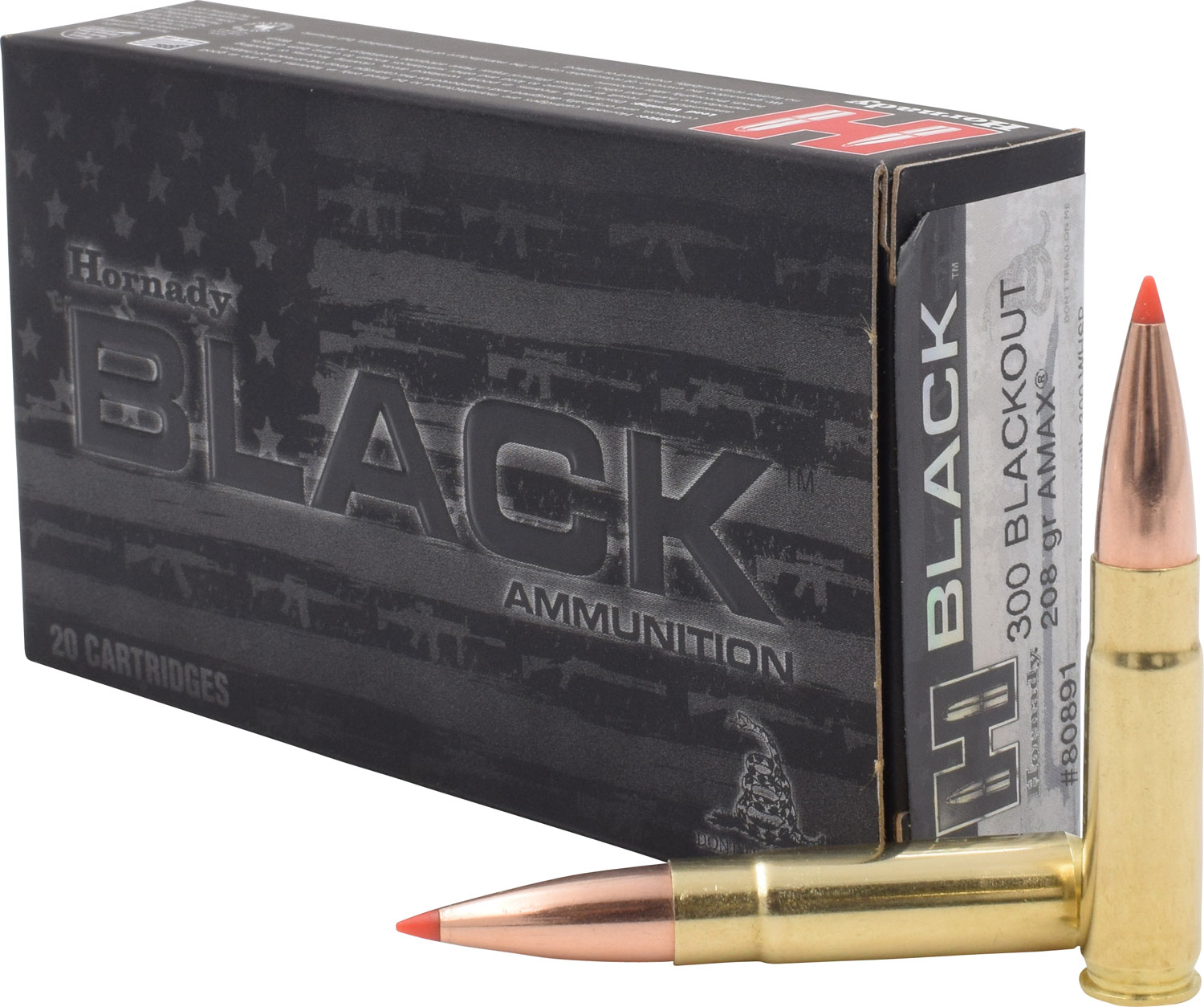 Hornady 80891 Black 300Blackout 208gr Hornady A Max 20 Per Box/10 Case 3 Hornady 80891 Black 300Blackout 208gr Hornady A Max 20 Per Box/10 Case