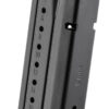 Smith & Wesson 3007345 M&P 17rd 9mmLuger Blued/Brown Floor Plate Steel 2 24035