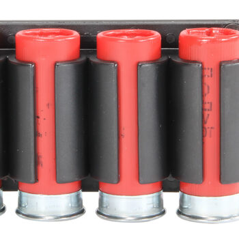 TacStar 1081168 SideSaddle  Rem 870/1100/1187 12 Gauge 4rd Black Polymer w/Aluminum Mounting Plate