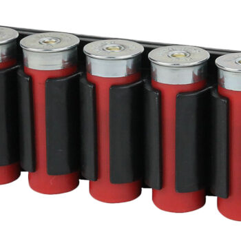 TacStar 1081161 SideSaddle  Winchester 1200/1300 Defender & Blackshadow 12 Gauge 6rd Black Polymer w/Aluminum Mounting Plate