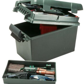 MTM Case-Gard SPUD111 Sportsmen's Plus Utility Dry Box Forest Green Polypropylene