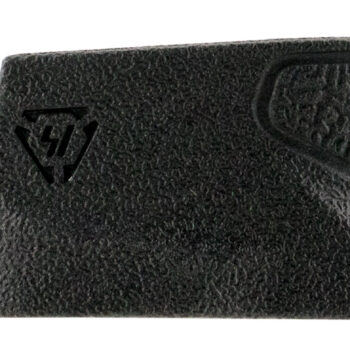 Strike Industries EMPMPS Enhanced Magazine Plate  made of Polymer with Black Finish & Extra Gripping Surface for S&W M&P Shield Magazines (Adds 2rds 9mm Luger, 1rd 40 S&W)