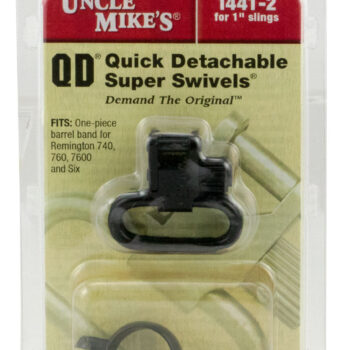 Uncle Mike's 14412 Super Swivel  Quick Detach Blued 1" Loop for Remington 7600/ 760 (1969-Present)