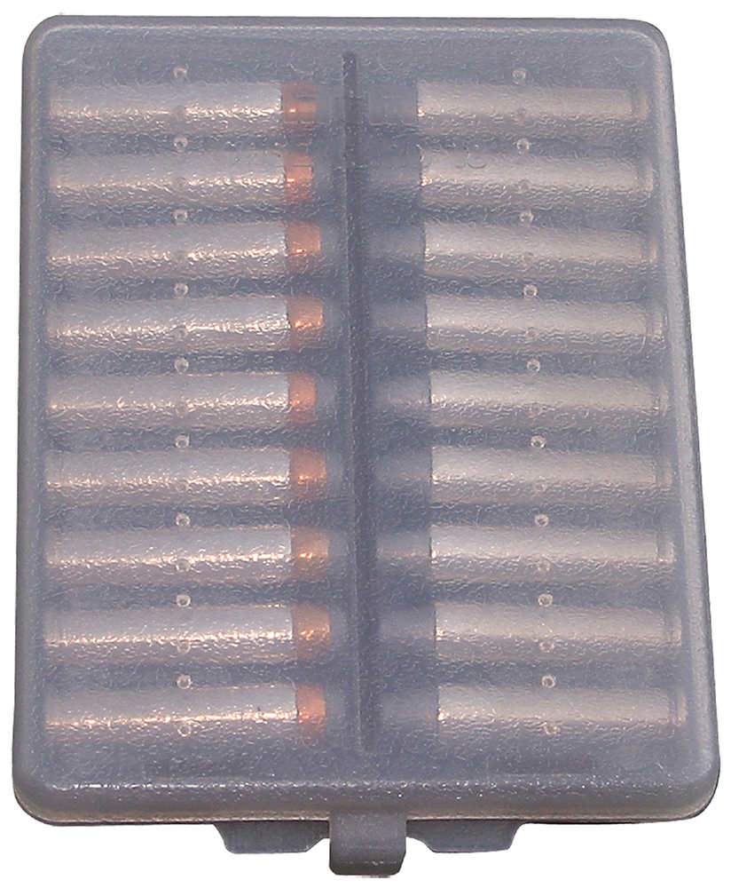MTM Case-Gard W183841 Ammo-Wallet Handgun Multi-Caliber 18rd Clear Smoke Polymer